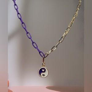 Yin Yang Heart Necklace